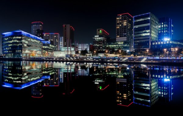 Манчестер город в Великобритании