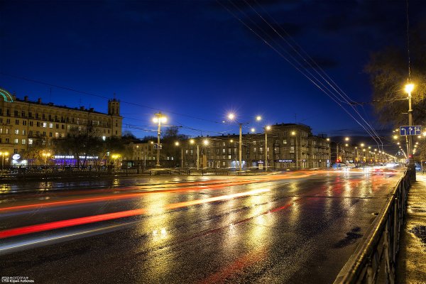 Новокузнецк ночью