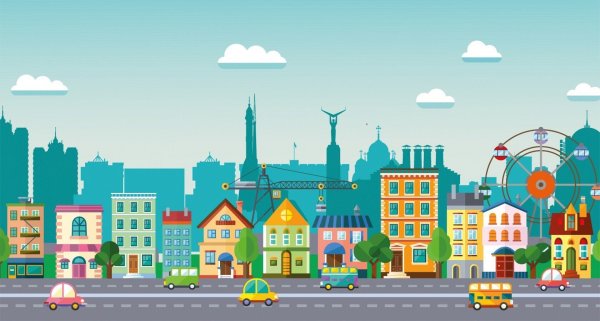 Дети в городе