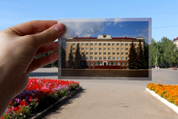 Площадь города Октябрьский Башкортостан