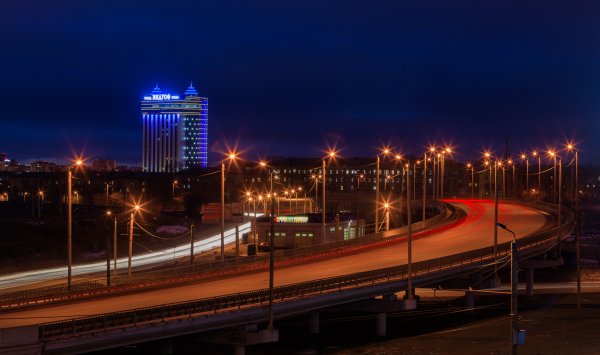 ЧМЗ Челябинск ночь