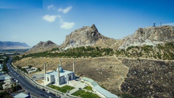 Сулайман ТОО Ош вид сверху