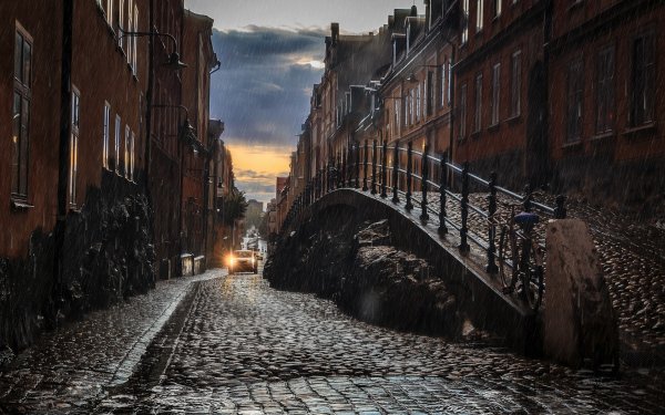 Дождливый город