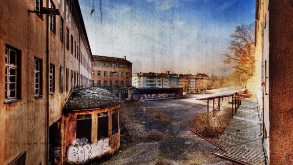 Заброшенный город