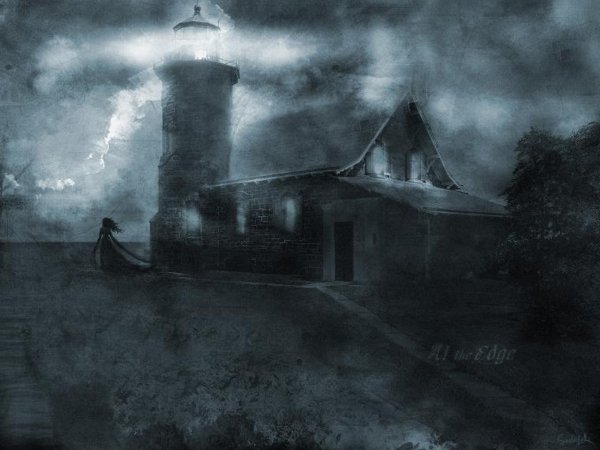 Мрачные готические пейзажи