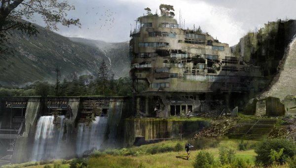 Постапокалиптический пейзаж