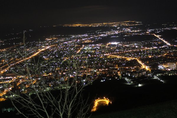 Ночной Пятигорск с Машука