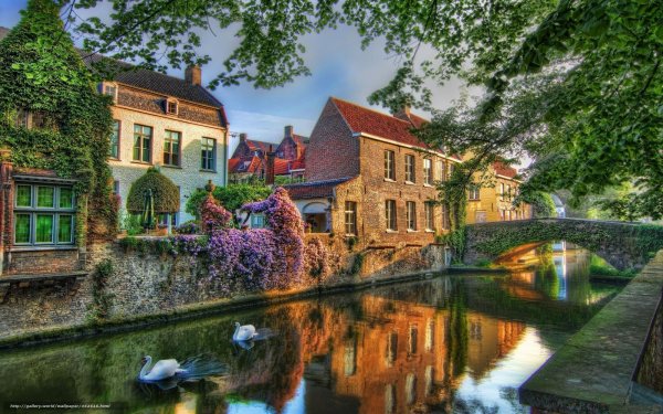 Брюгге городок в Бельгии