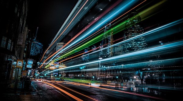 Город абстракция