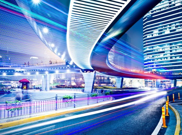 Динамичный город