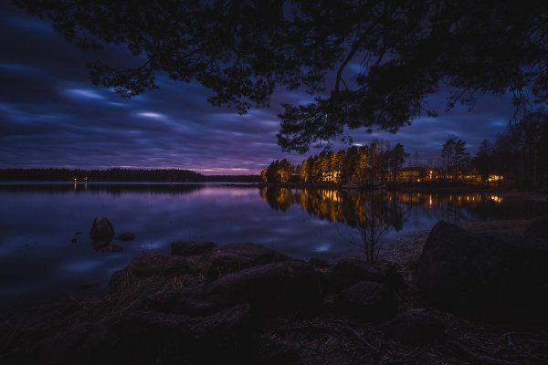 Природа ночью