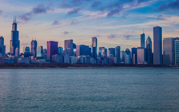 Нью Йорк Горизонт небоскрёбы