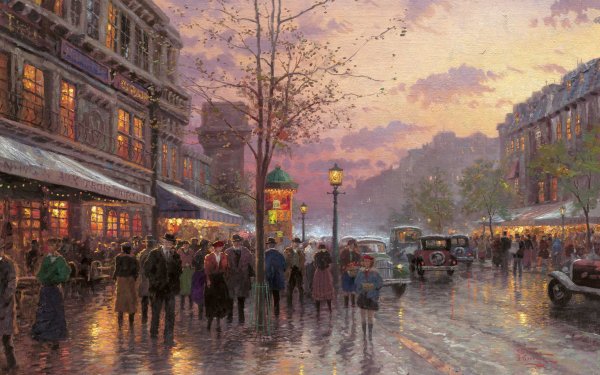 Томас Кинкейд картины Нью Йорк