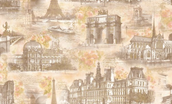 Обои виниловые городская тематика
