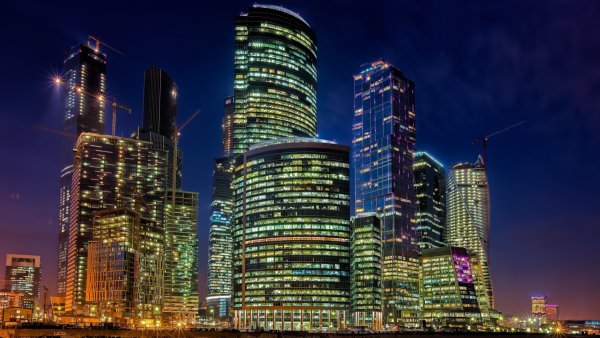 Небоскребы Москва Сити