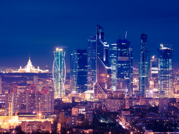 Москва Сити 4к