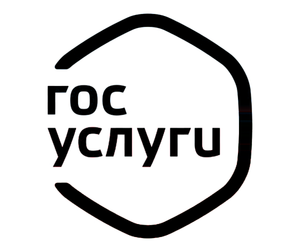 Госуслуги значок без фона