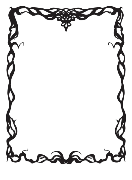 Рамка в стиле Готика