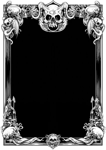 Фоторамка в готическом стиле