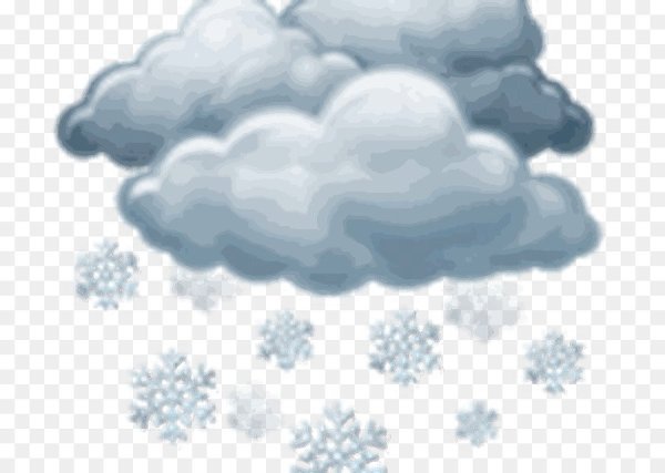 Тучка со снегом