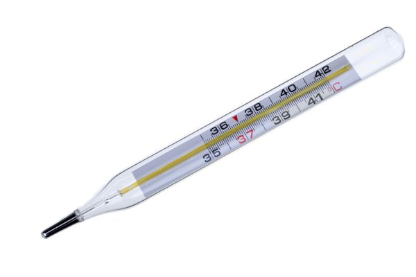 Термометр ртутный нарисовать