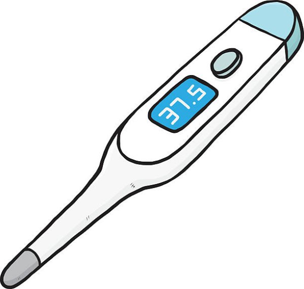 Градусник нарисованный детский