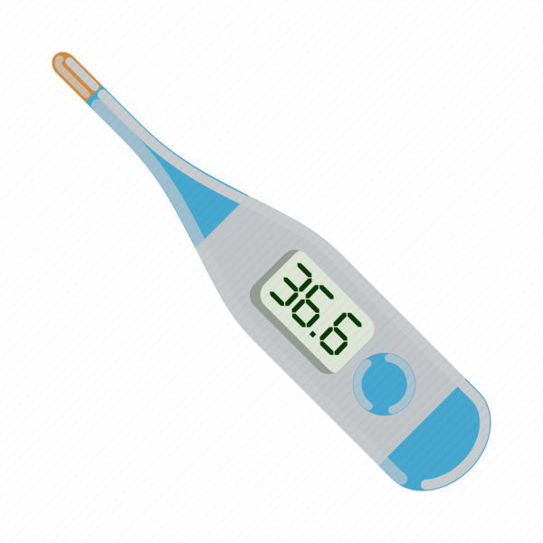 Медицинские термометры без фона