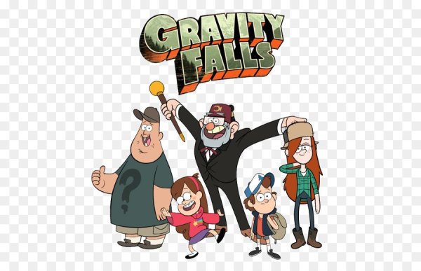 Гравити Фолз главные герои на белом фоне