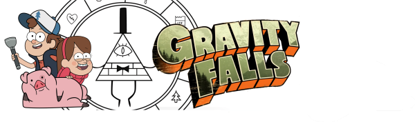 Гравити Фолз на прозрачном фоне