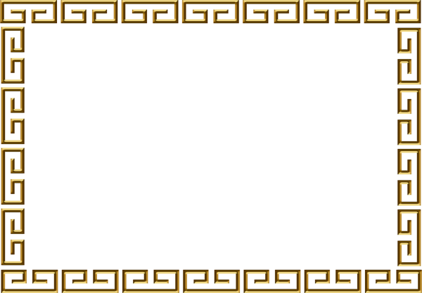 Рамка в греческом стиле