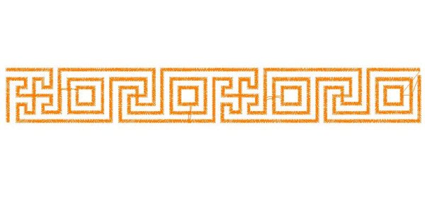 Греческий орнамент на белом фоне