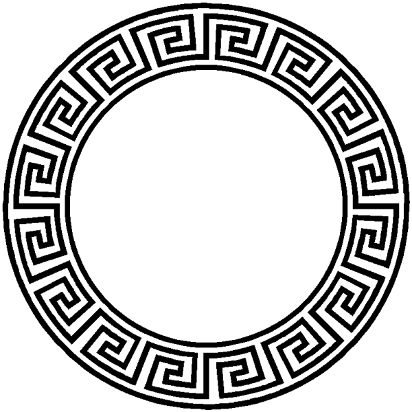 Древнегреческий орнамент Меандр