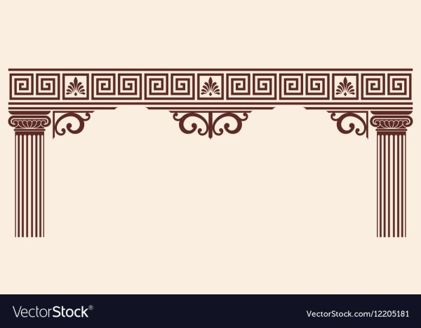 Греческий узор рамка