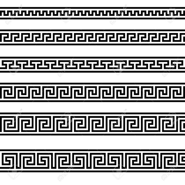 Древнегреческий орнамент Меандр