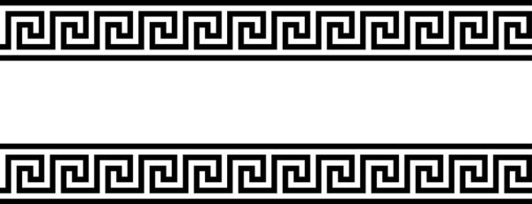 Греческий орнамент на прозрачном фоне