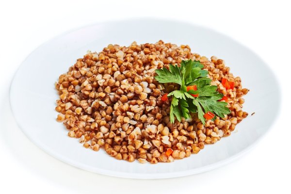 Гречка на белом фоне