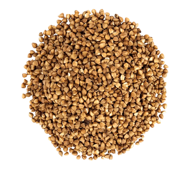 Гречка на белом фоне