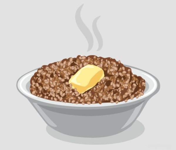 Нарисовать кашу