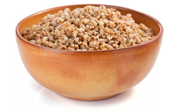 Тарелка с гречневой кашей