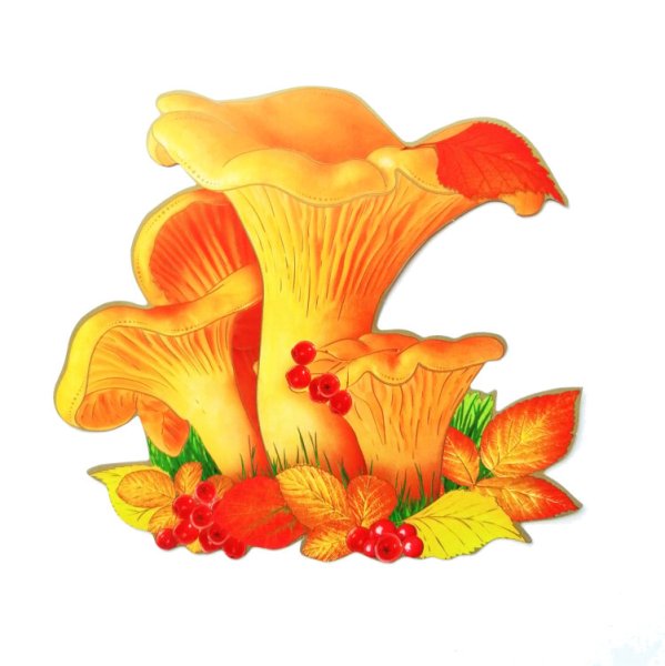 Маска гриб Лисичка