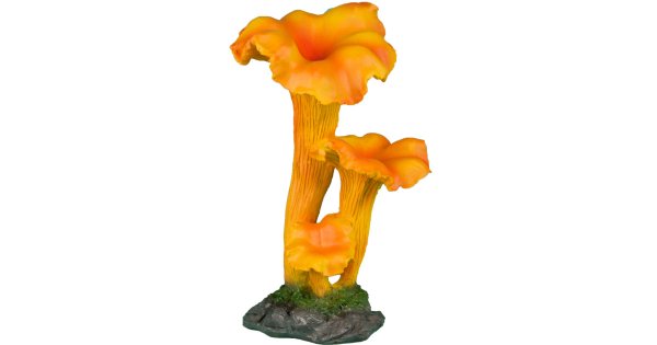 Фигура гриб Лисичка тройной h27см 123235/f011