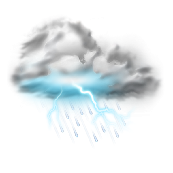 Гроза без фона