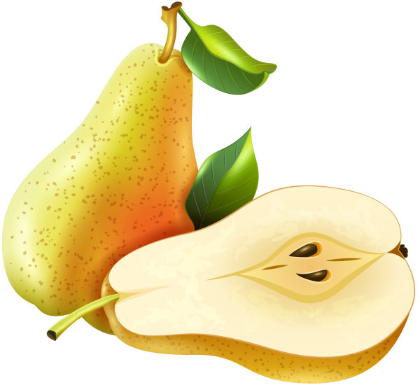 Груша мультяшный