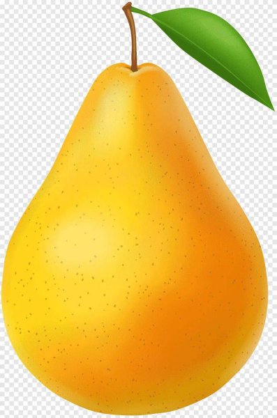 Груша для детей для печати