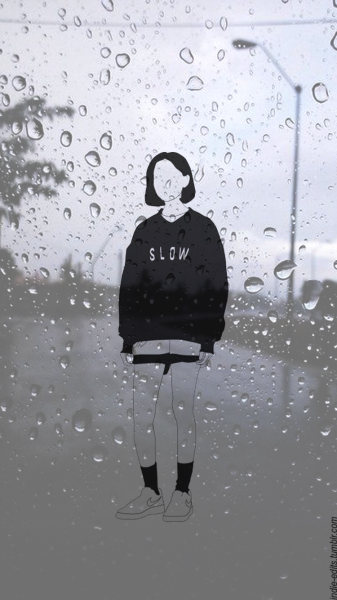 Грустные обои на телефон