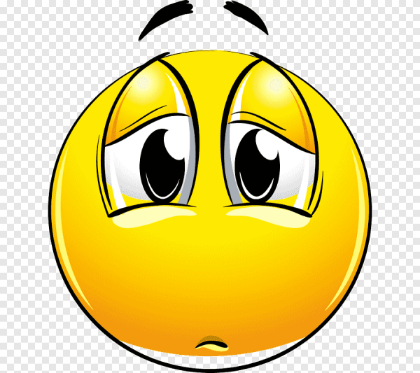 Смайлик грустит