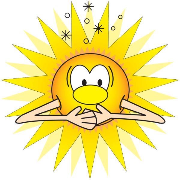 Солнце смеется