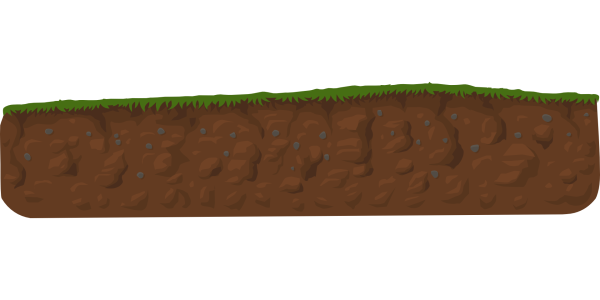 Пустая грядка для детей