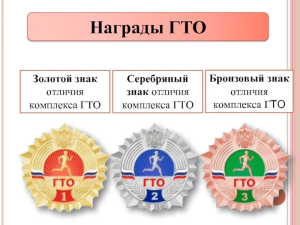 Значки ГТО золотой серебряный бронзовый