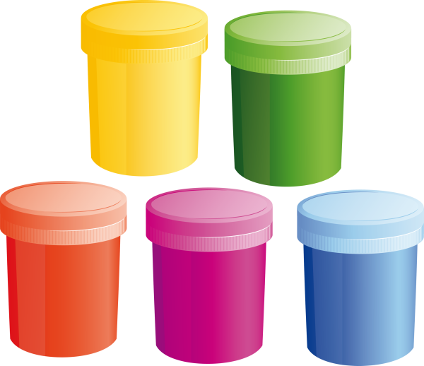 Баночки с краской